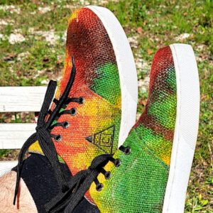 Rainbow Hemp Shoe