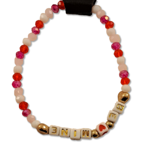 Be Mine Valentine's Theme Bracelet