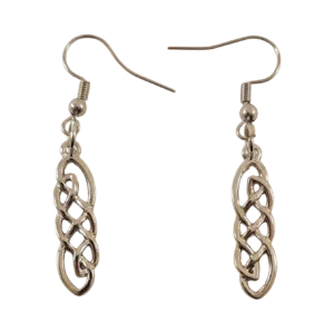 Metal Knot Earrings