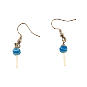 Blue Sucker Earrings