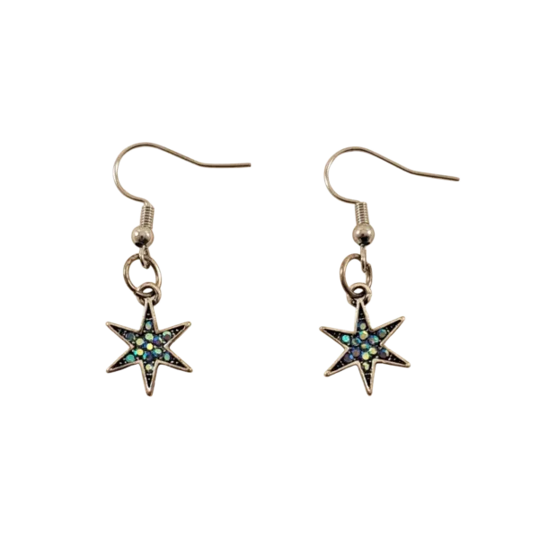 Six-Pointed Star Earrings