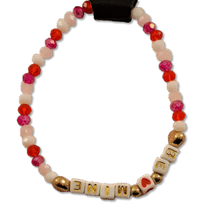 Be Mine Valentine's Theme Bracelet