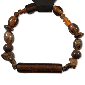 Amber Glass Bracelet