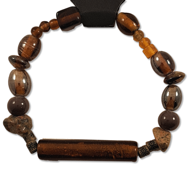 Amber Glass Bracelet