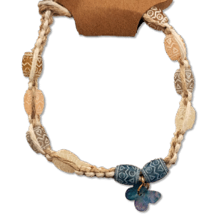 Hemp Bracelet With Butterfly Pendant