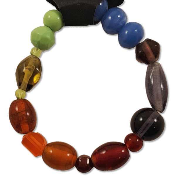 Glass Rainbow Bracelet