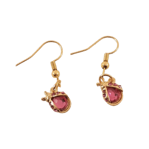 Pink Ladybug Earrings