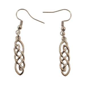 Metal Knot Earrings