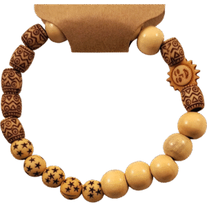 Smiling Sun, Stars, and Symbols Bracelet