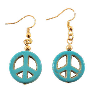 Peace Sign Earrings