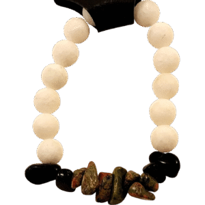 Stones and Beads Bracelet